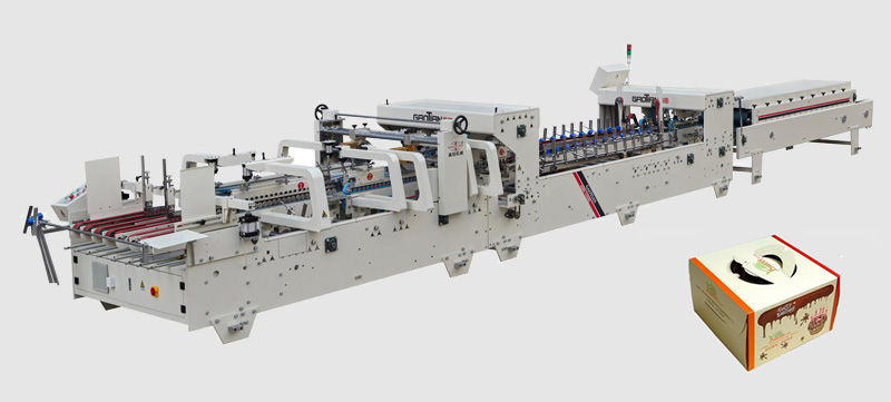 全自動(dòng)四六角糊盒機(jī)