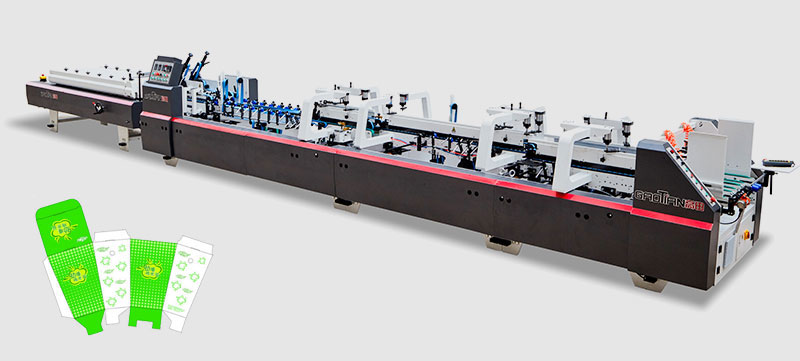 全自動雙預(yù)折糊盒機（糾偏預(yù)折）