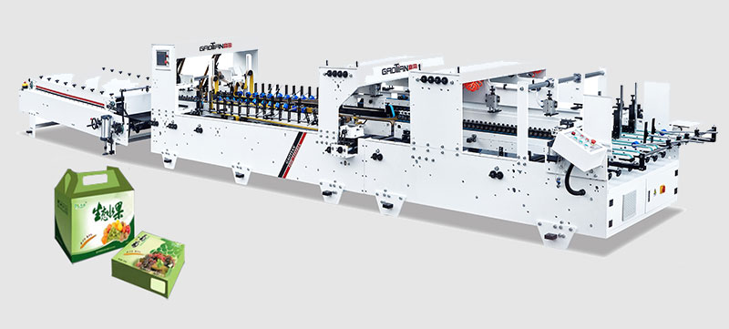 全自動(dòng)高速糾偏瓦楞糊盒機(jī)